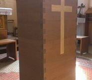 Kircheneinrichtung Esche gebeitzt